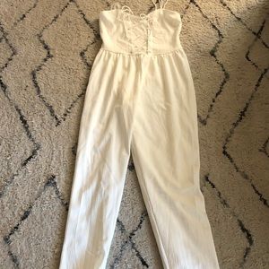White jumpsuit